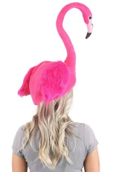 Flamingo Costume Hat -Halloween Costumes Outlet Store flamingo hat alt 1