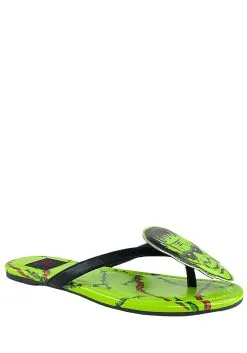 Women's Frankenstein Icon Sandals -Halloween Costumes Outlet Store frankenstein icon sandals alt 2