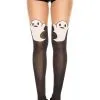 Ghost Print Tights For Women