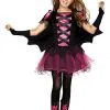 Girls Bat Queen Costume