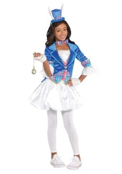 Girl's Down The Rabbit Hole Costume For Girls
