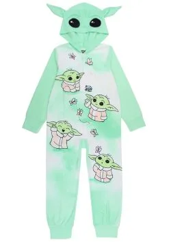 Grogu Garden Girls Hooded Blanket Sleeper