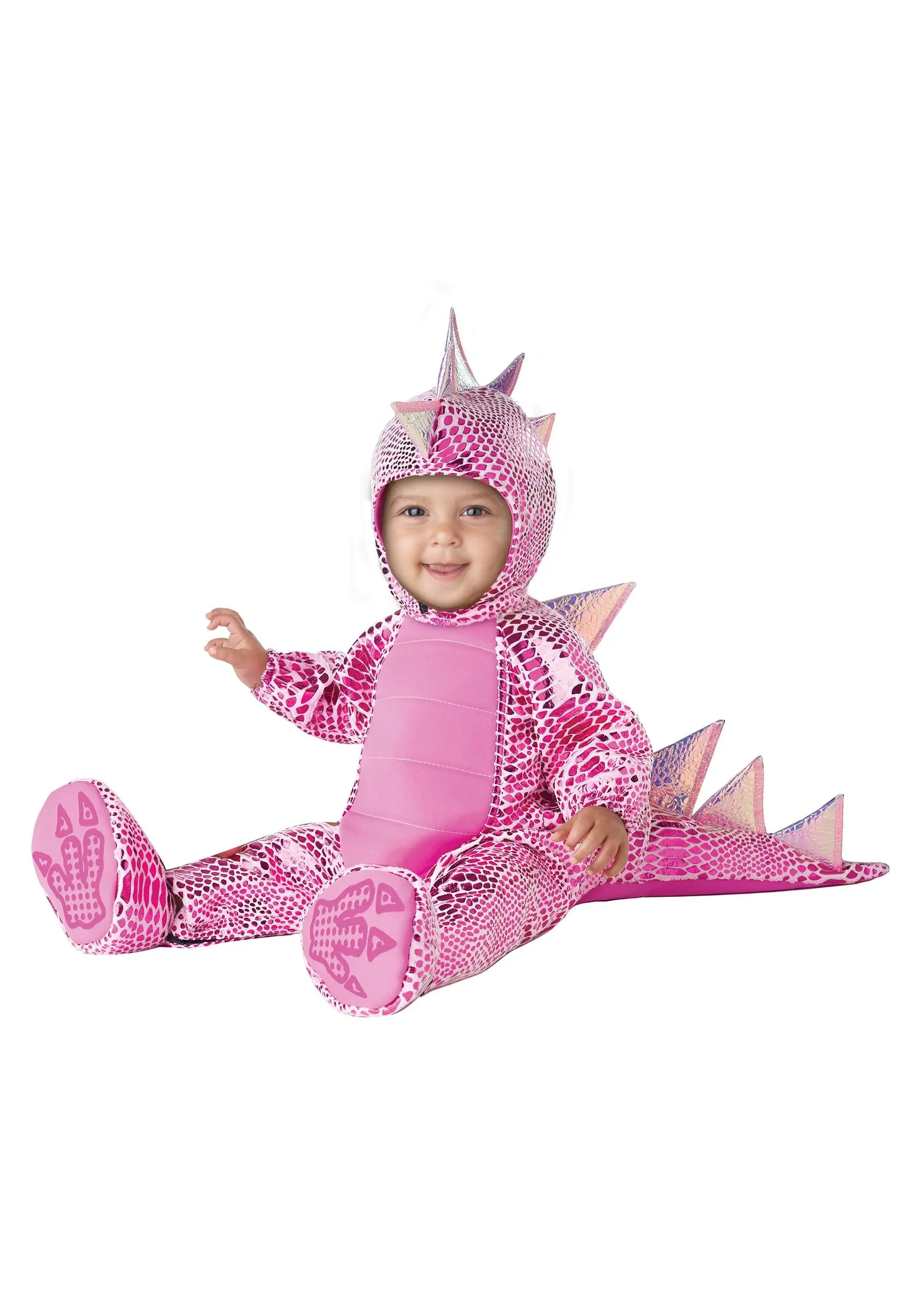 Girls Super Cute A Saurus Infant Costume 3 Girls Super Cute A Saurus Infant Costume