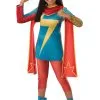 Secret Warriors Ms. Marvel Costume For Girls