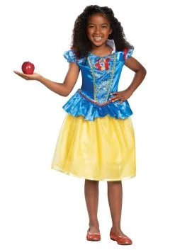 Snow White Classic Costume For Girls
