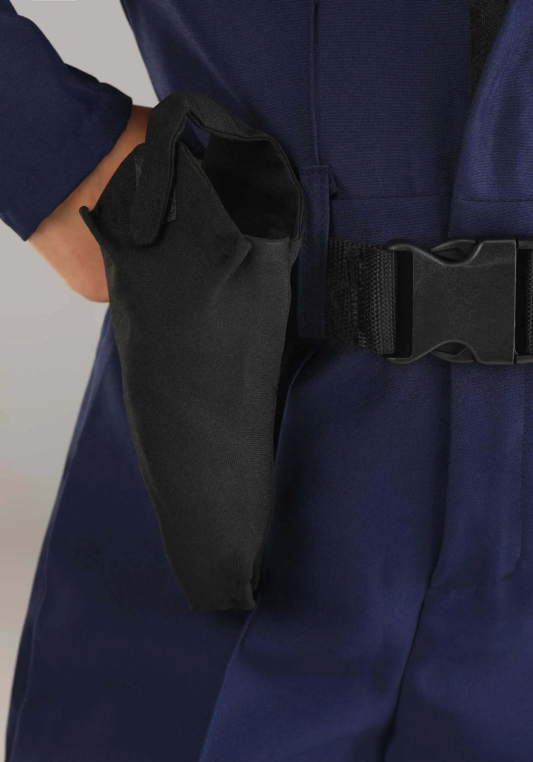 Girl's Tactical Cop Jumpsuit Costume 7 Girl's Tactical Cop Jumpsuit Costume - Image 5