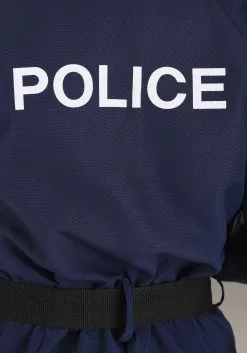 Girl's Tactical Cop Jumpsuit Costume 14 Girl's Tactical Cop Jumpsuit Costume -Halloween Costumes Outlet Store girls tactical cop jumpsuit alt 5