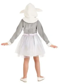 Girl's Tutu Sheep Costume -Halloween Costumes Outlet Store girls tutu sheep costume alt 4