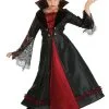 Victorian Vampiress Costume For Girls 2 Victorian Vampiress Costume For Girls -Halloween Costumes Outlet Store girls victorian vampiress costume