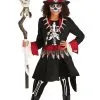 Girl's Voodoo Skeleton Costume
