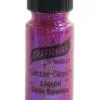 GlitterGlam .5 Ounce Liquid Purple Glitter Makeup
