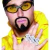 Dollar Sign Pimp Ring -Halloween Costumes Outlet Store gold dollar sign pimp ring