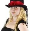 Gothic Rose Top Hat 1 Gothic Rose Top Hat -Halloween Costumes Outlet Store gothic rose top hat