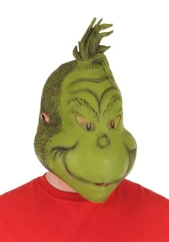 Deluxe Grinch Mask -Halloween Costumes Outlet Store grinch deluxe mask alt 1