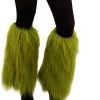 Grinch Fuzzy Leg Warmers