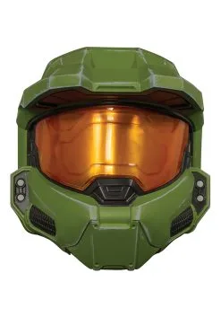 Halo Infinite Kids Master Chief Full Helmet 7 Halo Infinite Kids Master Chief Full Helmet -Halloween Costumes Outlet Store halo infinite child master chief full helmet alt 1