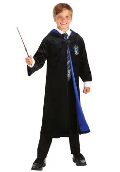 Kids Harry Potter Deluxe Ravenclaw Robe -Halloween Costumes Outlet Store harry potter child deluxe ravenclaw robe 1