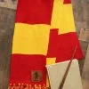 Gryffindor Patch Striped Harry Potter Scarf