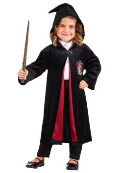 Harry Potter Toddler Deluxe Gryffindor Robe -Halloween Costumes Outlet Store harry potter toddler deluxe gryffindor robe 1
