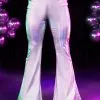 Men's Holographic Disco Pants -Halloween Costumes Outlet Store holographic disco pants for men