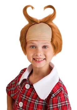 Horned Orange Munchkin Costume Wig -Halloween Costumes Outlet Store horned munchkin wig 2