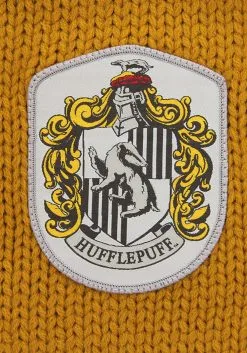 Hufflepuff Knit Warm Hood -Halloween Costumes Outlet Store hufflepuff knit hood alt 2