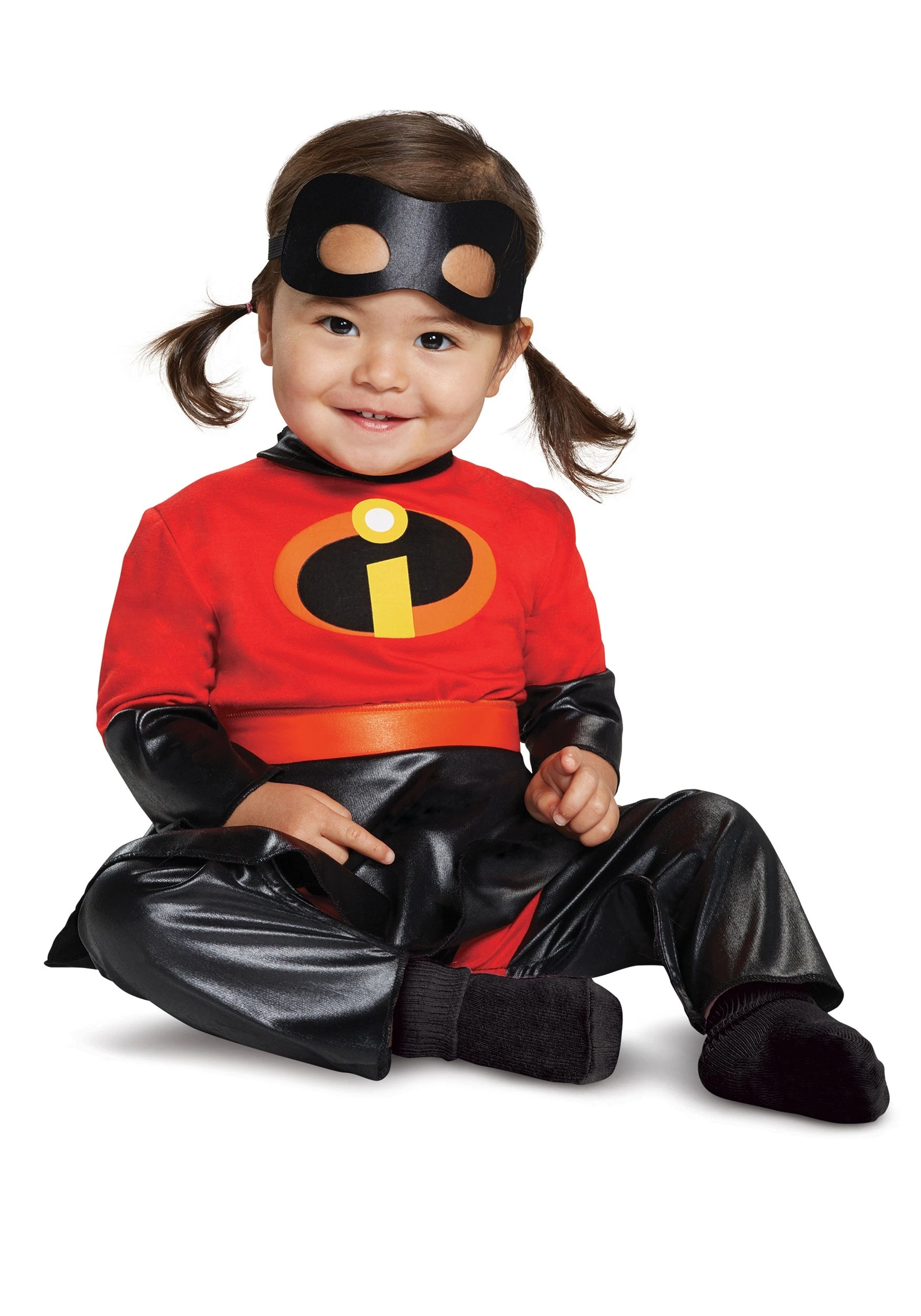 Deluxe Incredibles 2: Infant Violet Jumpsuit Costume With Skirt 4 Deluxe Incredibles 2: Infant Violet Jumpsuit Costume With Skirt - Image 2