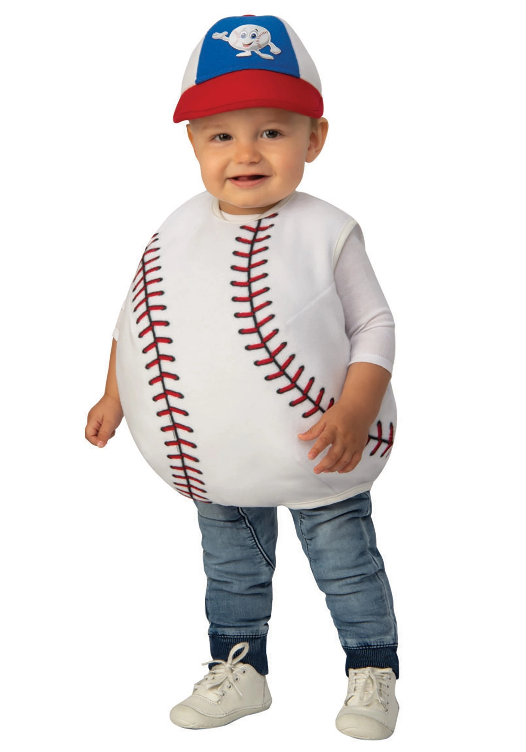 Infant Baseball Romper Costume 3 Infant Baseball Romper Costume