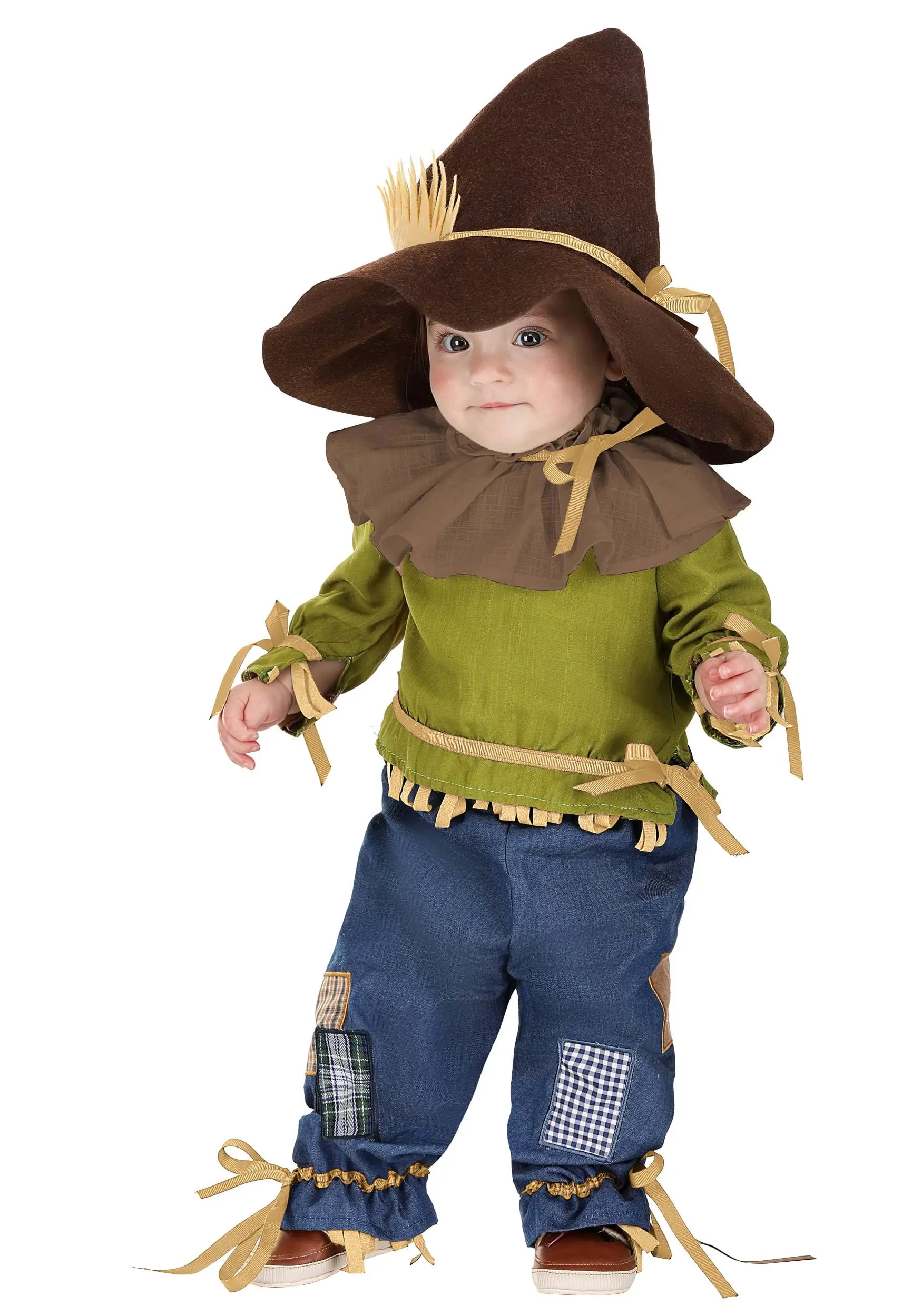 Patchwork Scarecrow Costume For Infants 3 Patchwork Scarecrow Costume For Infants