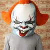 IT Pennywise Mascot Mask 1 IT Pennywise Mascot Mask -Halloween Costumes Outlet Store it pennywise mascot mask