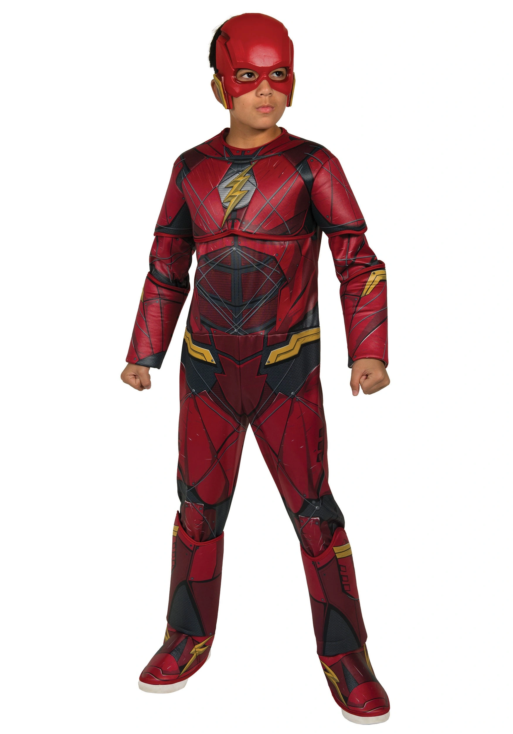 Justice League Deluxe Flash Boys Costume 3 Justice League Deluxe Flash Boys Costume