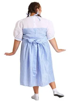 Kansas Girl Plus Size Adult Costume 5 Kansas Girl Plus Size Adult Costume -Halloween Costumes Outlet Store kansas girl plus size costume back