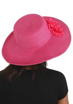 Women's Kentucky Derby Pink Hat -Halloween Costumes Outlet Store kentucky derby ladies hat alt 3