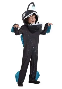 Bigmouth Angler Fish Costume For Kids