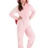 Kid's Pink Blob Fish Onesie Costume