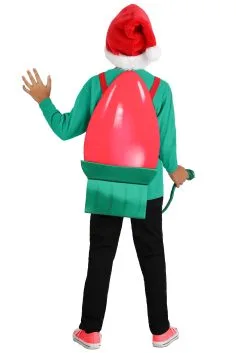 Christmas Light Bulb Kid's Costume -Halloween Costumes Outlet Store kids christmas light bulb costume alt 1