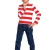 Classic Where's Waldo Costume For Kids -Halloween Costumes Outlet Store kids classic wheres waldo costume
