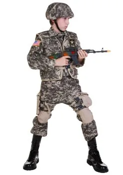 Kids Deluxe Army Ranger Costume -Halloween Costumes Outlet Store kids deluxe army ranger costume 1