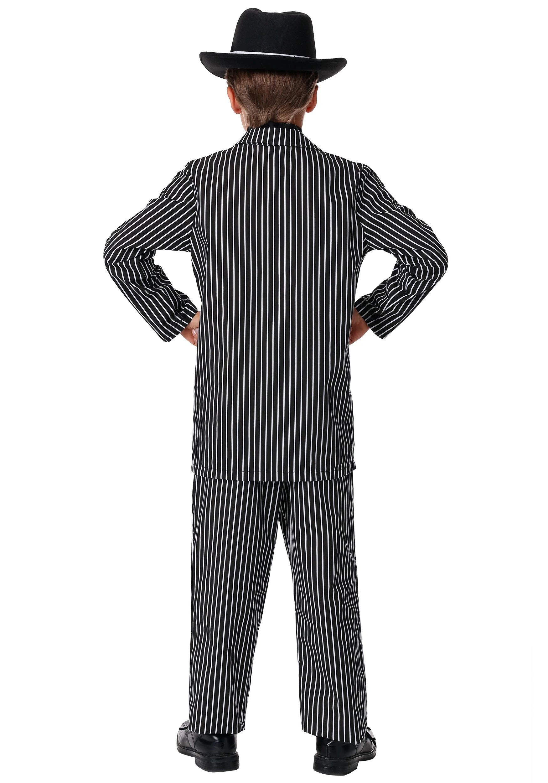 Kids Deluxe Gangster Costume 4 Kids Deluxe Gangster Costume - Image 2