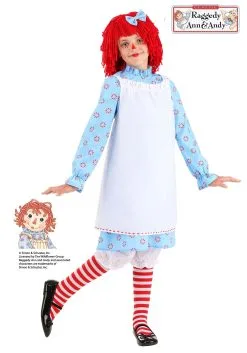 Child's Exclusive Raggedy Ann Costume