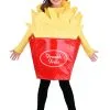 Fast Food Fries Costume For Kid's