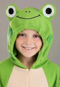 Frog Onesie Costume For Kids -Halloween Costumes Outlet Store kids frog onesie costume alt 2