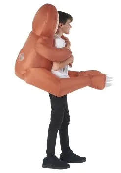 Inflatable Sloth Hugger Mugger Costume For Kids -Halloween Costumes Outlet Store kids inflatable sloth hugger mugger costume alt 2