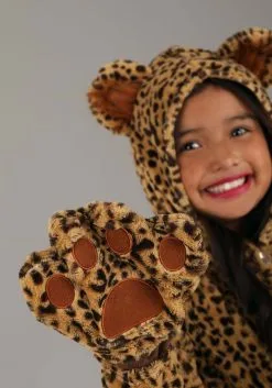 Luxury Leopard Costume For Kids -Halloween Costumes Outlet Store kids luxury leopard costume alt 2