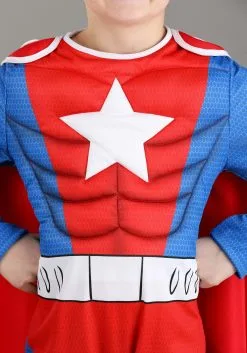 Kid's Muscle Suit Superhero Costume -Halloween Costumes Outlet Store kids muscle suit superhero costume alt 3