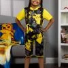 Pikachu Romper For Kids