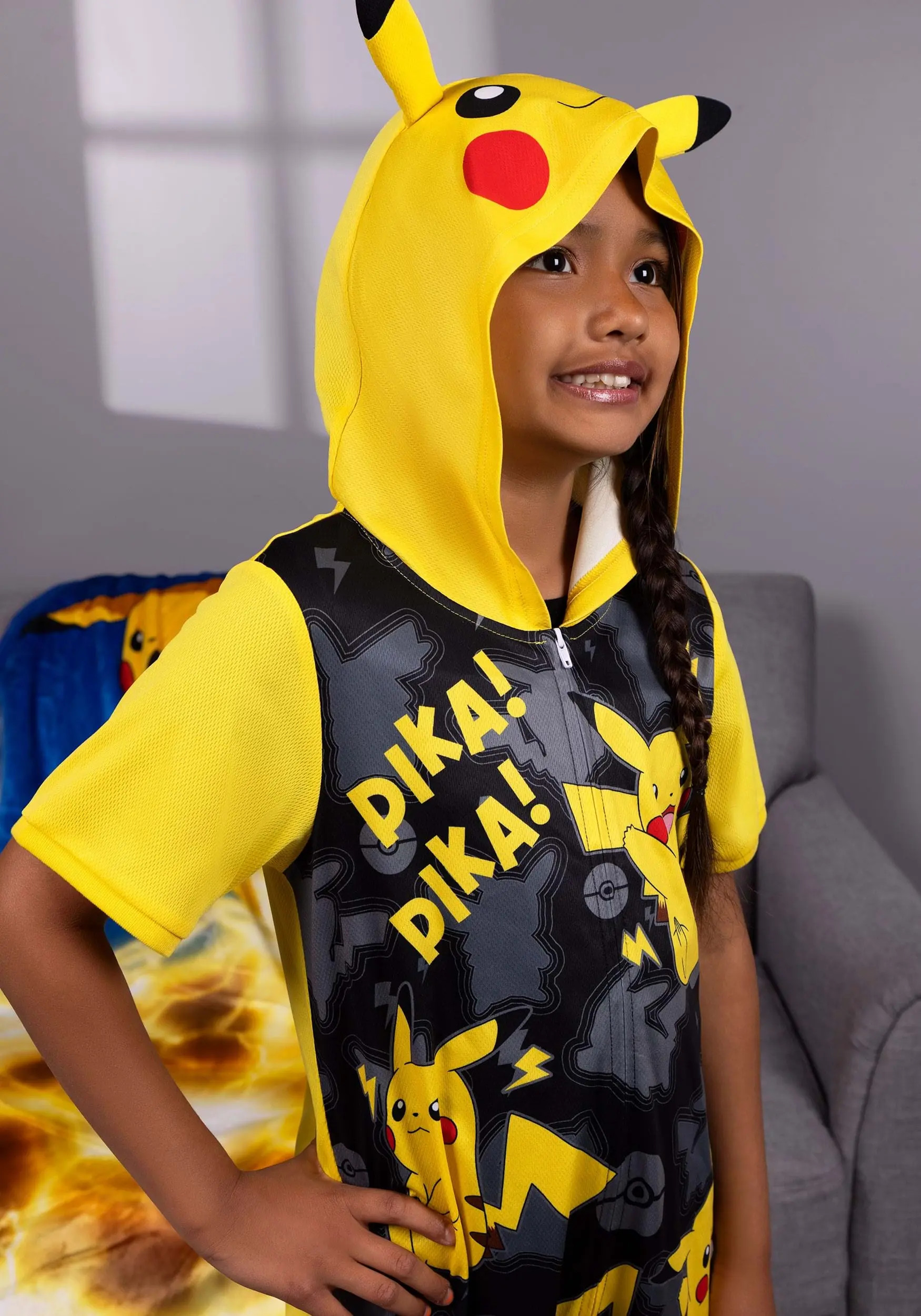 Pikachu Romper For Kids 6 Pikachu Romper For Kids - Image 4