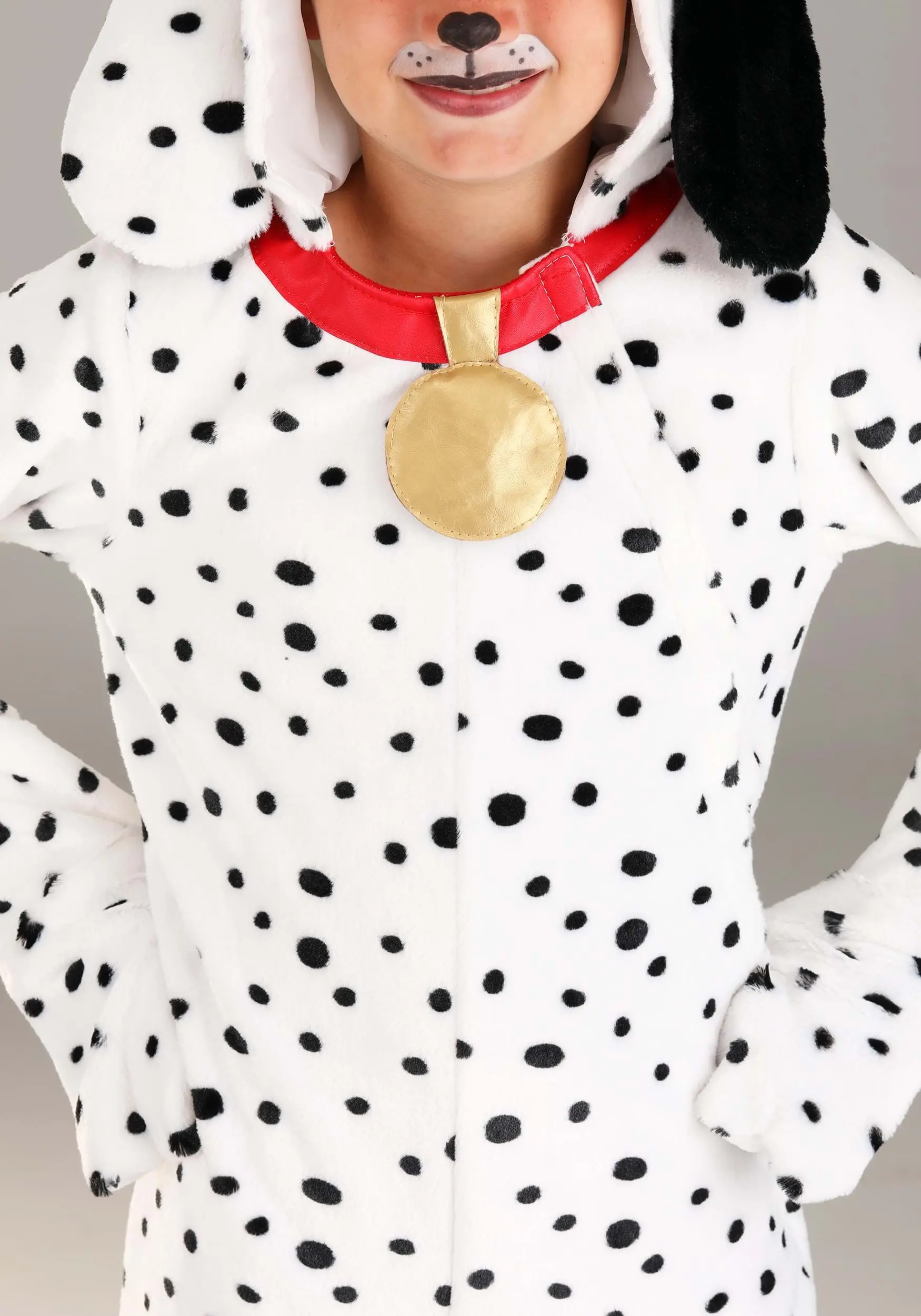 Plush Dalmatian Puppy Jumpsuit For Kids 6 Plush Dalmatian Puppy Jumpsuit For Kids - Image 4