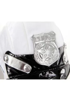 Kids Soft Police Helmet -Halloween Costumes Outlet Store kids police plush helmet alt 3