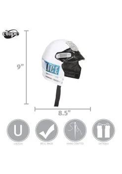 Kids Soft Police Helmet -Halloween Costumes Outlet Store kids police plush helmet alt 5